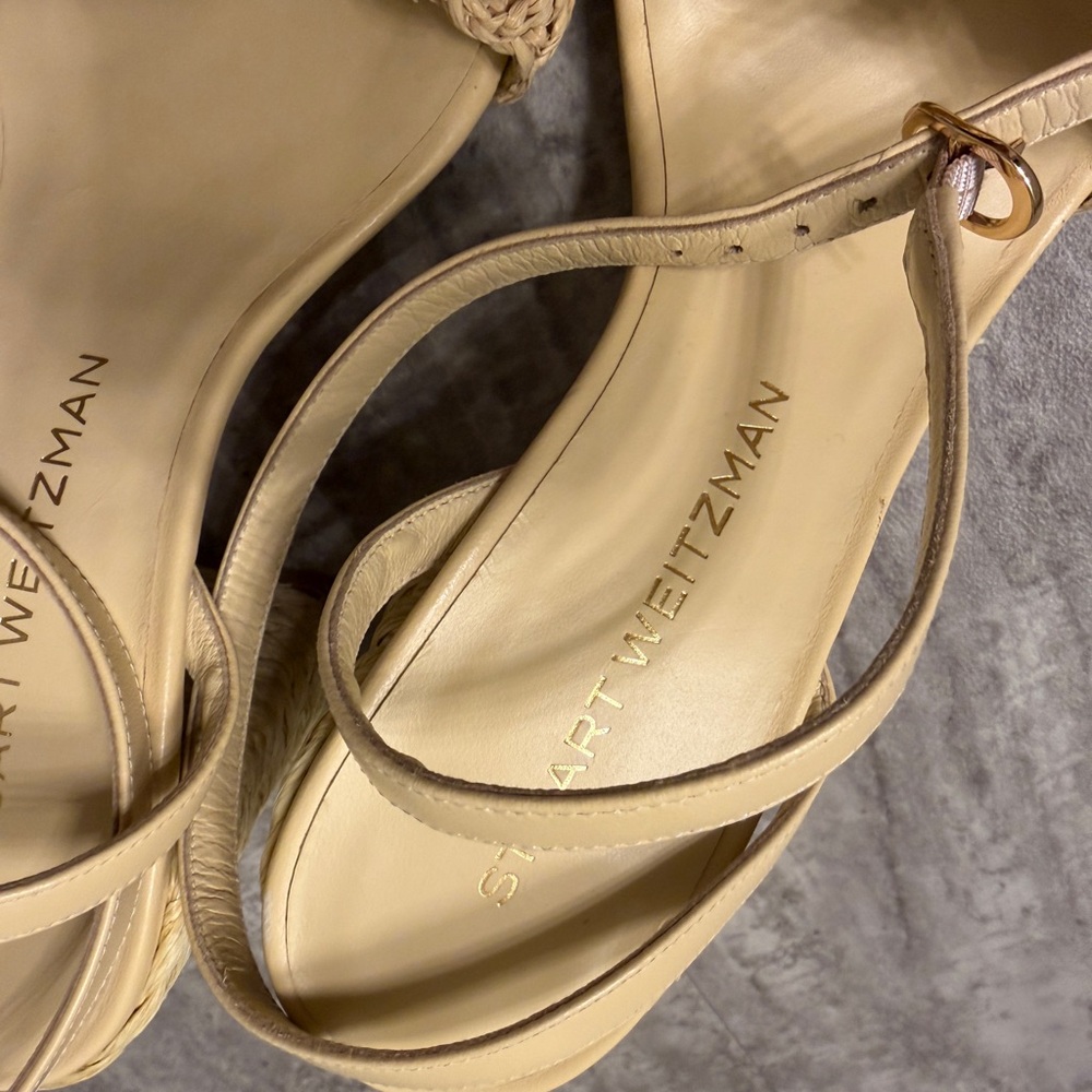 NEW Stuart Weitzman Women's Magnolia Block 85 Sandals 8M - Picture 8 of 15